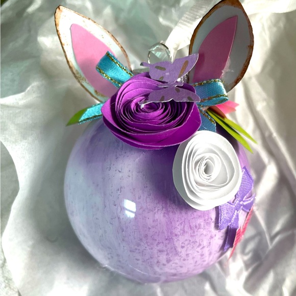 Hand Crafted Other - Spring Bunny ornament